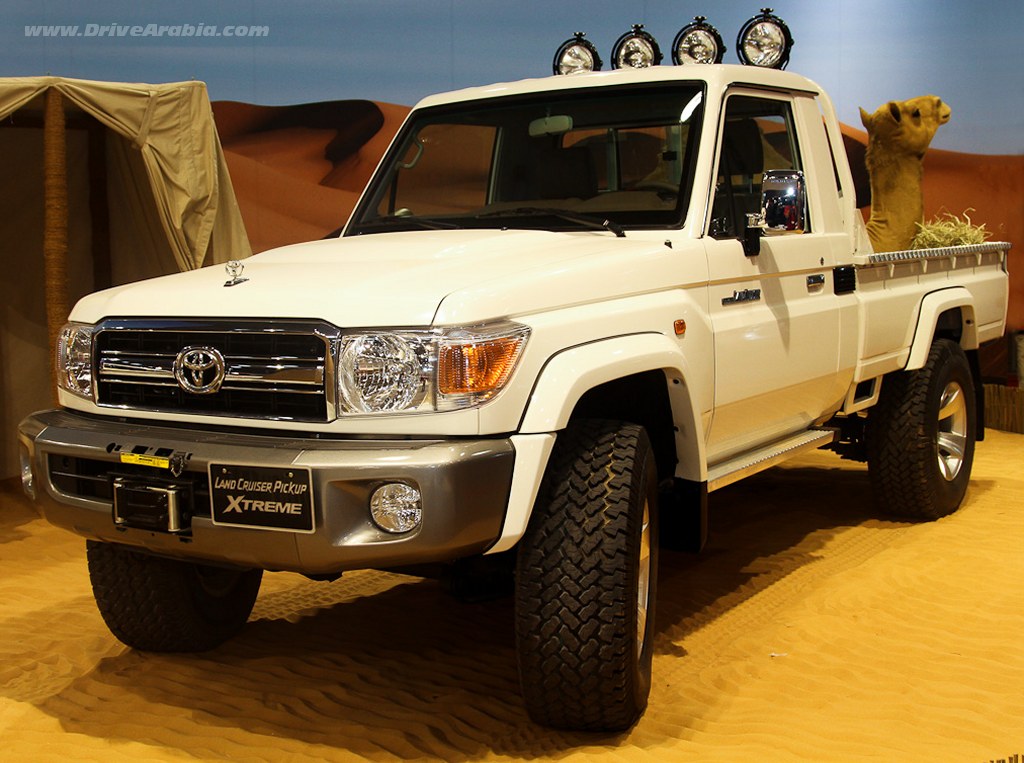 Toyota Land Cruiser Pickup 2010 gets V6 engine