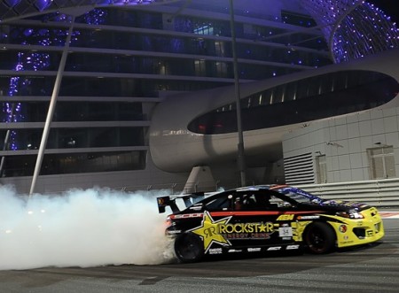 Formula Drift event at Yas Marina Abu Dhabi