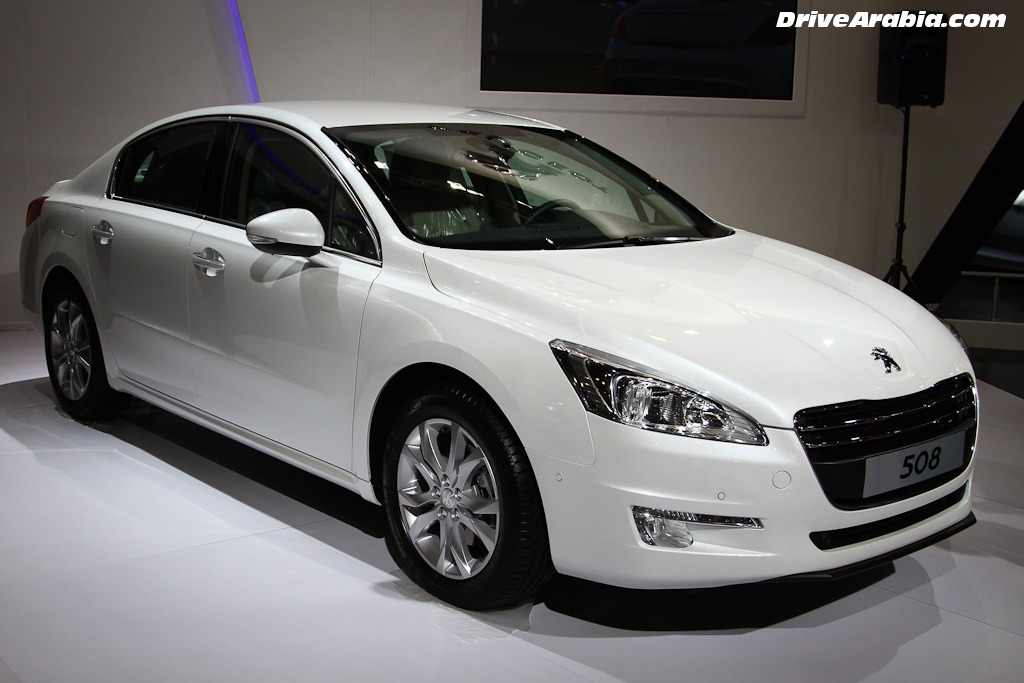 Peugeot 508 2012 debuts at Dubai Motor Show