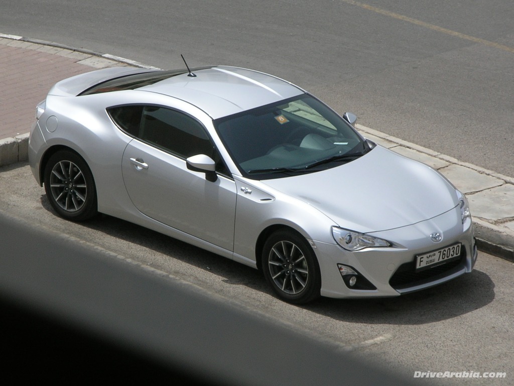 So we got a 2012 Toyota 86