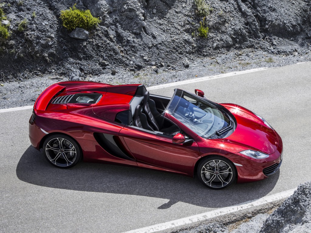 McLaren MP4-12C Spider 2013 convertible debuts