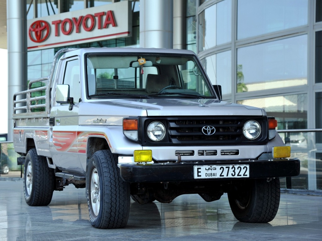 Toyota Land Cruiser 70 Pick-up covers 1 million km in UAE