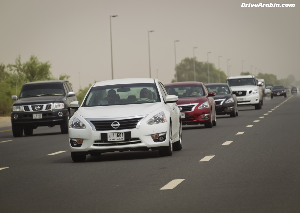 تجربة قيادة: ٢٠١٣ نيسان ألتيما Altima في دبي