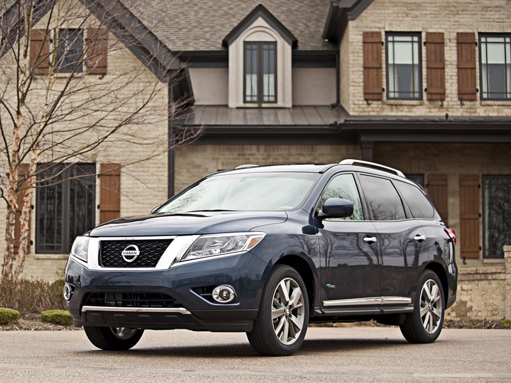 Nissan Pathfinder Hybrid 2014 makes U.S. debut