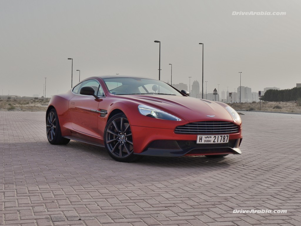 First drive: 2013 Aston Martin Vanquish in the UAE