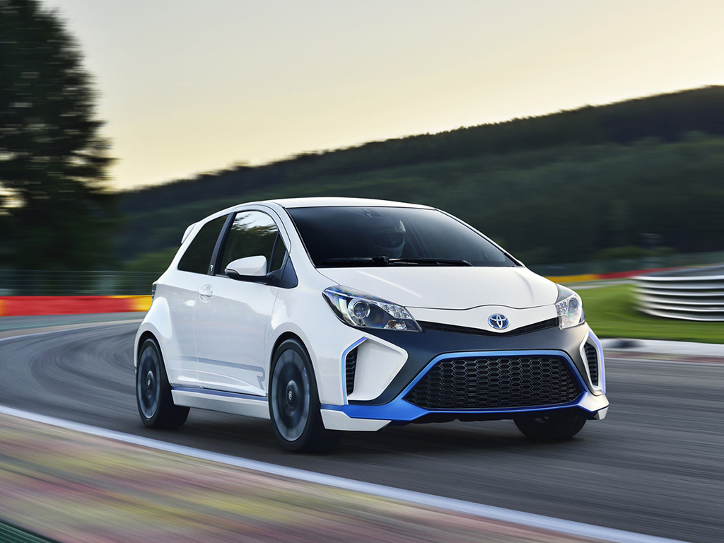 420 hp Toyota Yaris Hybrid-R Concept hits Frankfurt