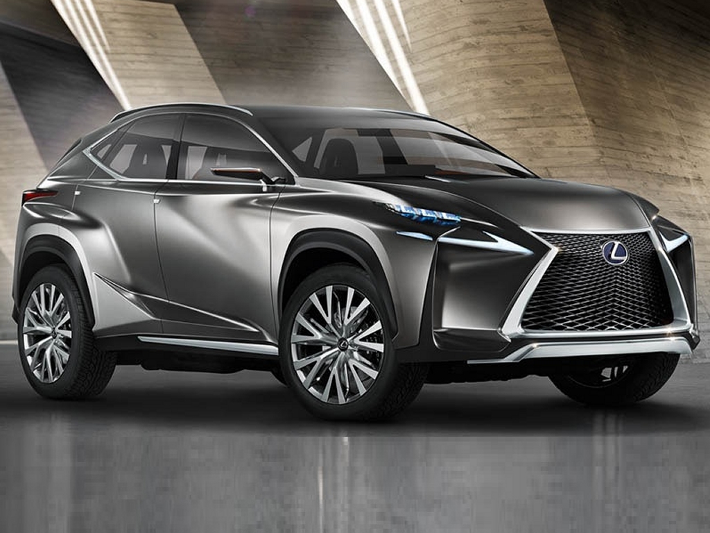 Lexus previews concept LF-NX at Frankfurt