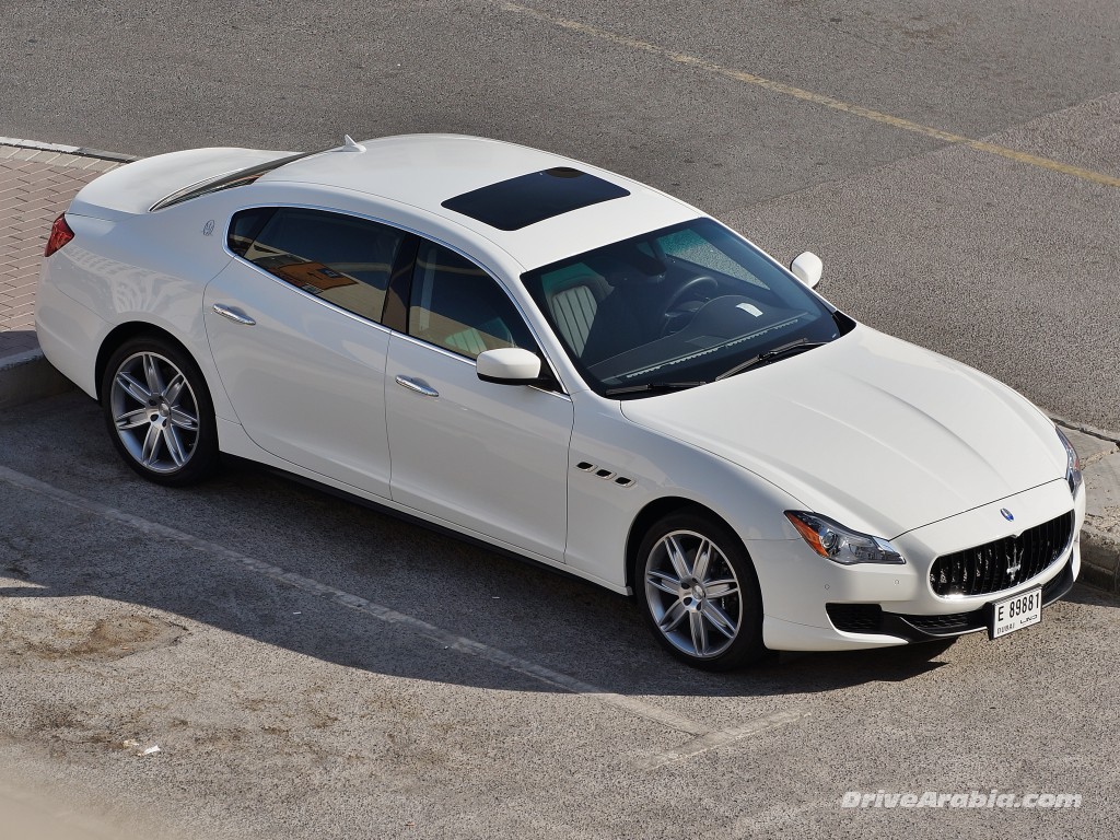 So we got a 2014 Maserati Quattroporte S V6