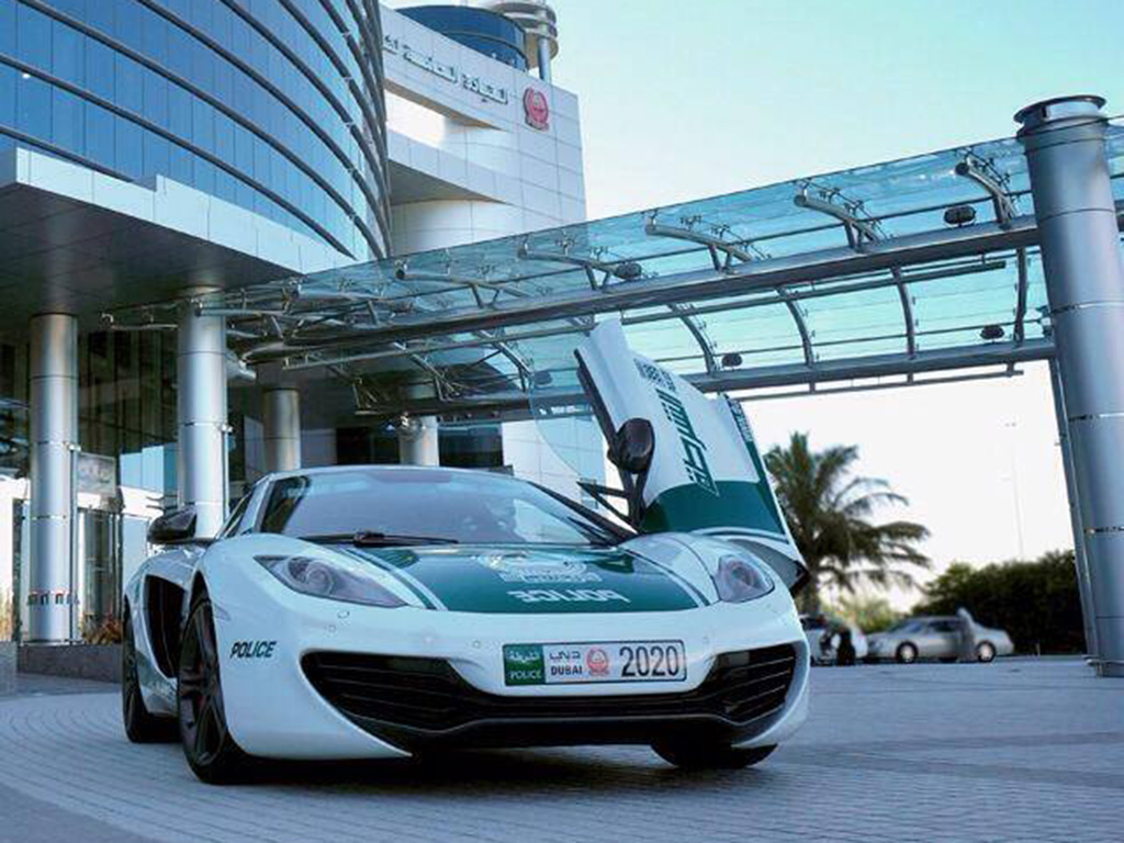 McLaren MP4-12C latest addition to Dubai Police