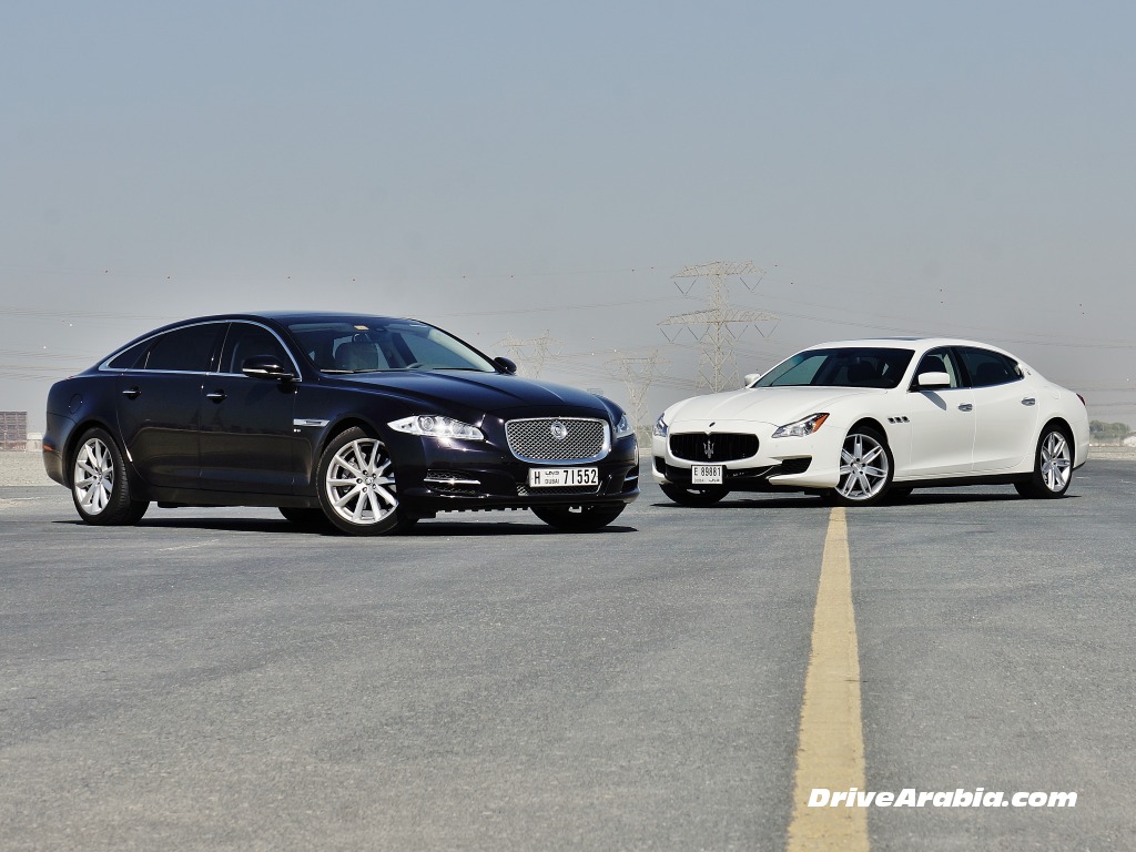 Comparo: 2014 Maserati Quattroporte S V6 vs Jaguar XJ V6 Supercharged 