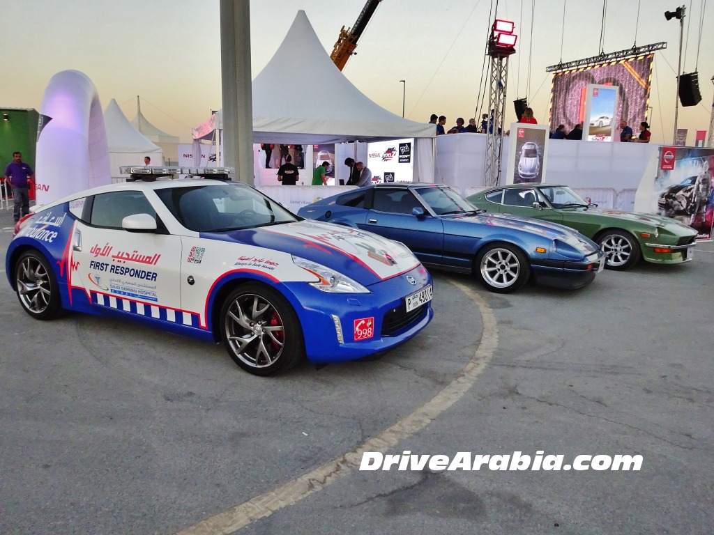 Nissan 370Z for Dubai Ambulance service