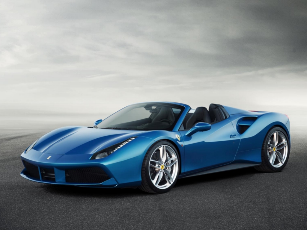 Ferrari 488 Spider convertible revealed