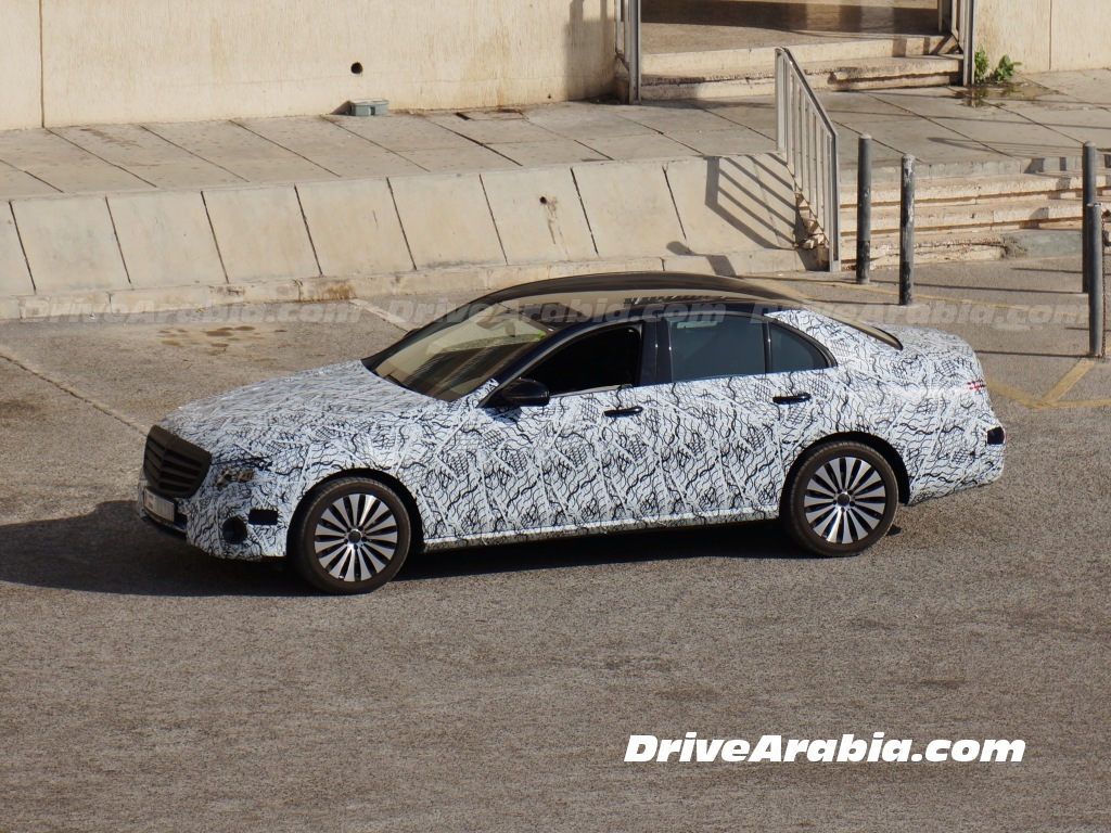 2017 Mercedes-Benz E-Class spotted in Dubai