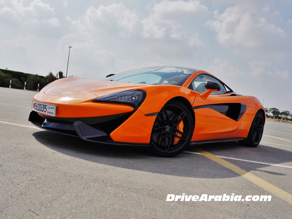 First drive: 2016 McLaren 570S in the UAE