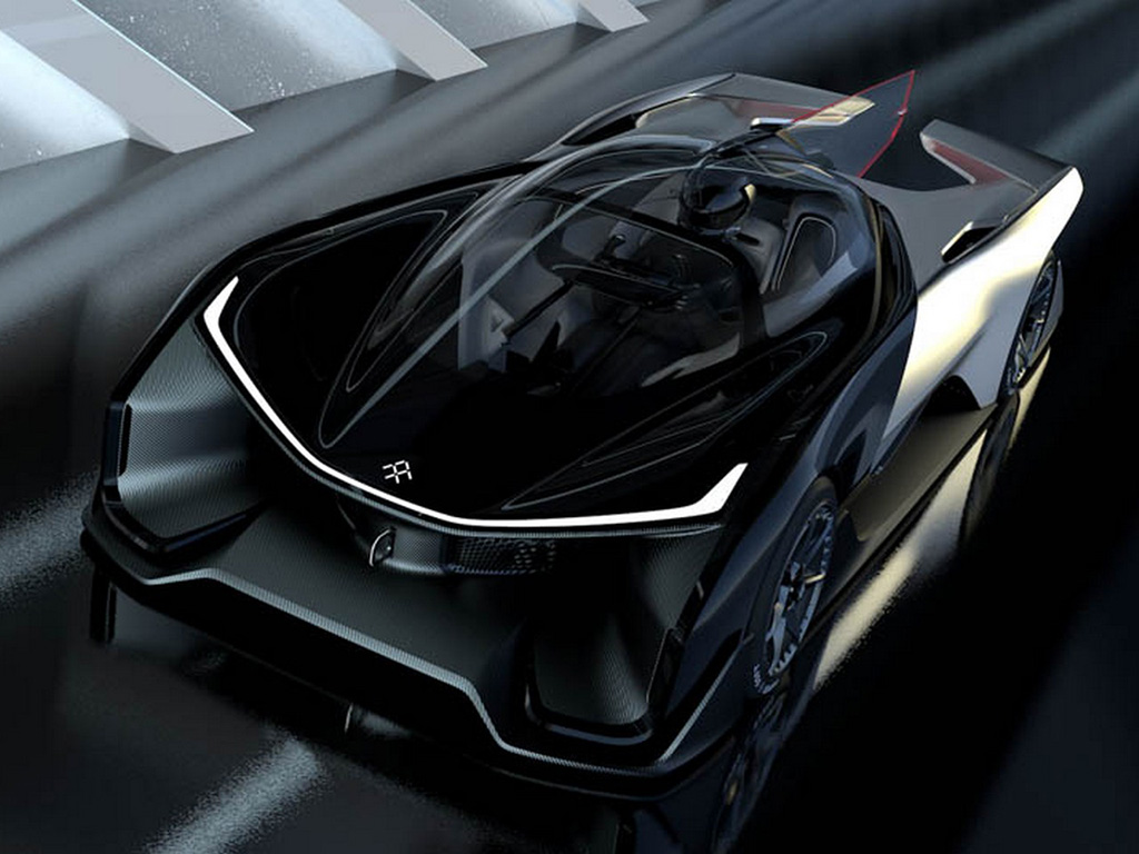 Faraday Future FFZERO1 concept showcased at CES