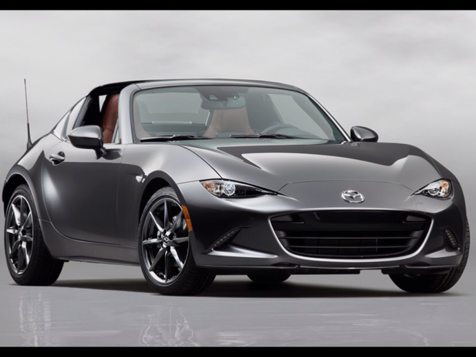 2017 Mazda MX-5 RF targa-top coupe debuts