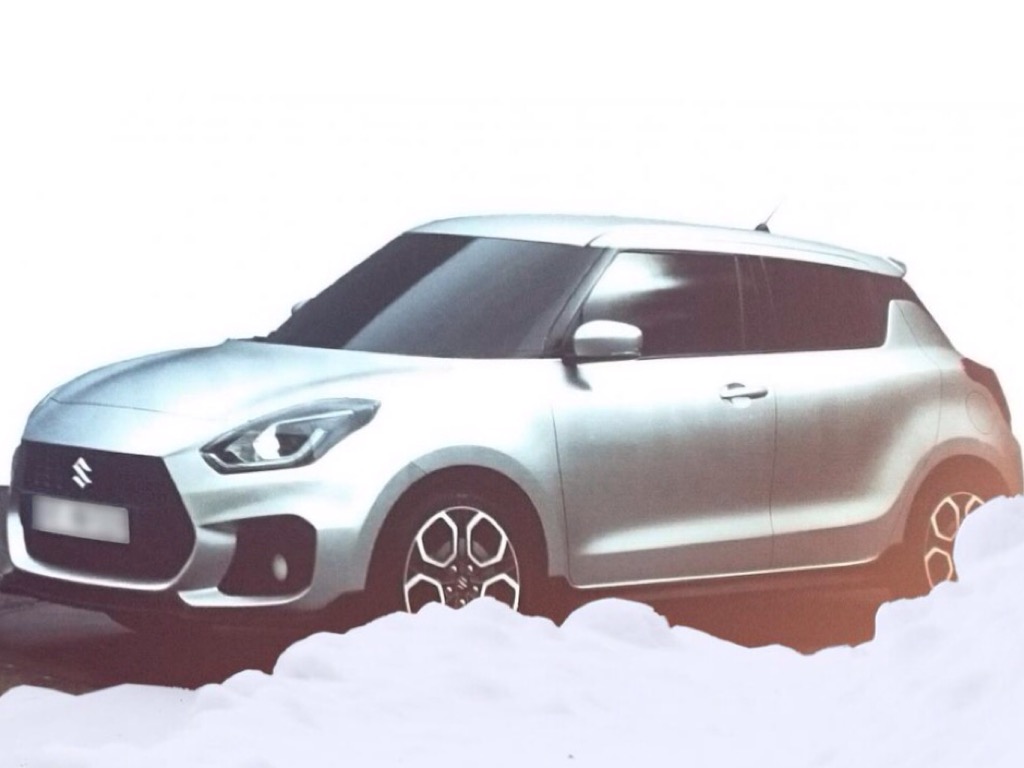 2017 Suzuki Swift sketches leaked