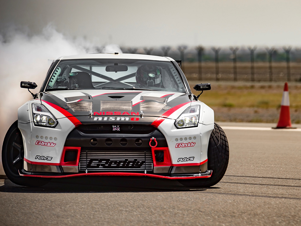 Nissan GT-R breaks world record title for fastest drift in UAE