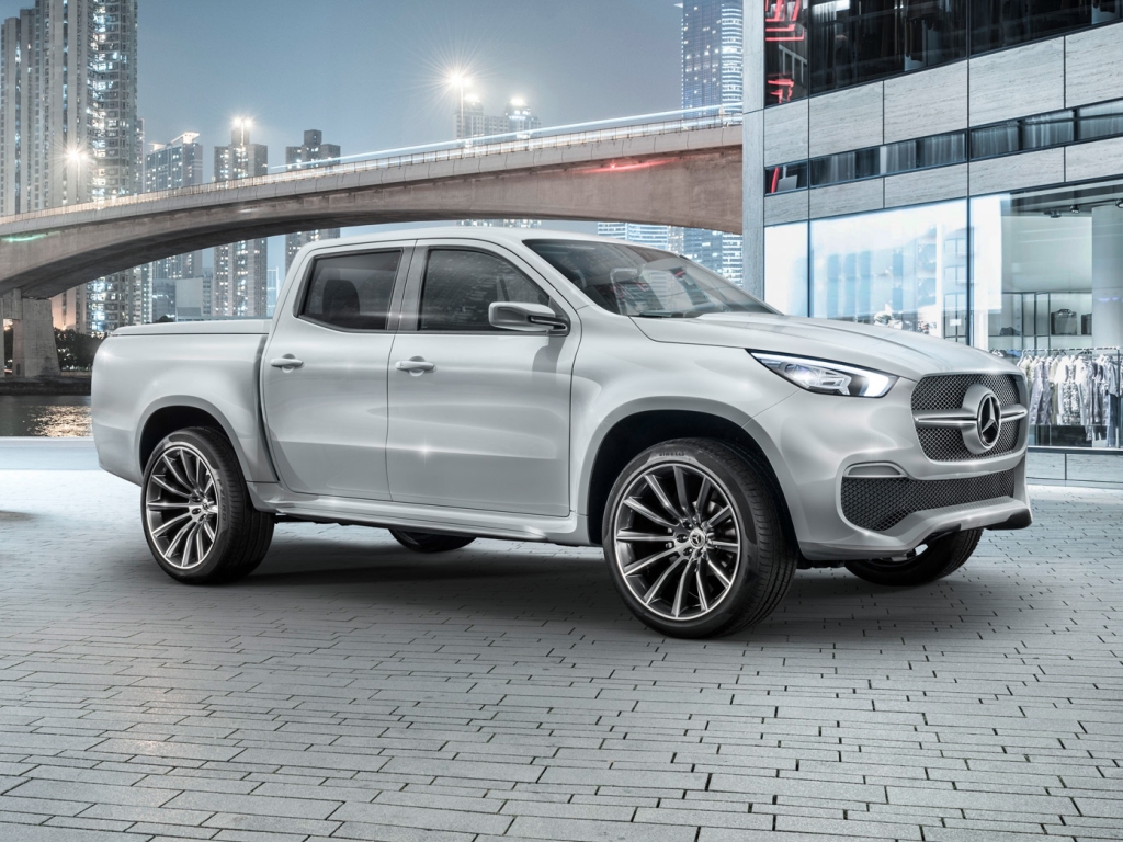 Nissan Navara-based Mercedes-Benz X-Class pickup concept revealed