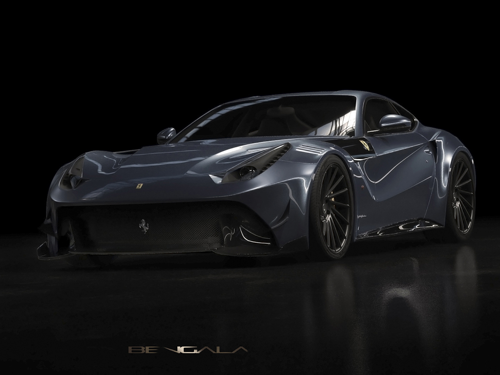 Bengala renders a carbon-fibre Ferrari F12