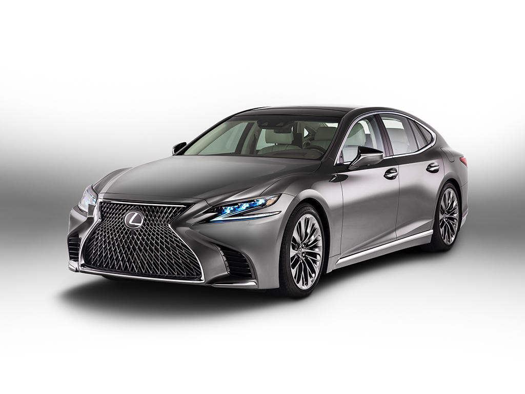 2018 Lexus LS 500 revealed in Detroit Auto Show