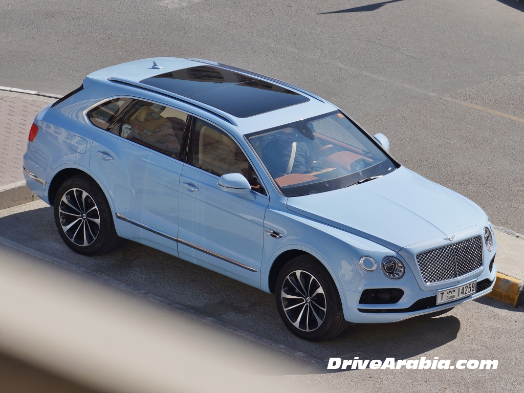 So we got a 2017 Bentley Bentayga (video)