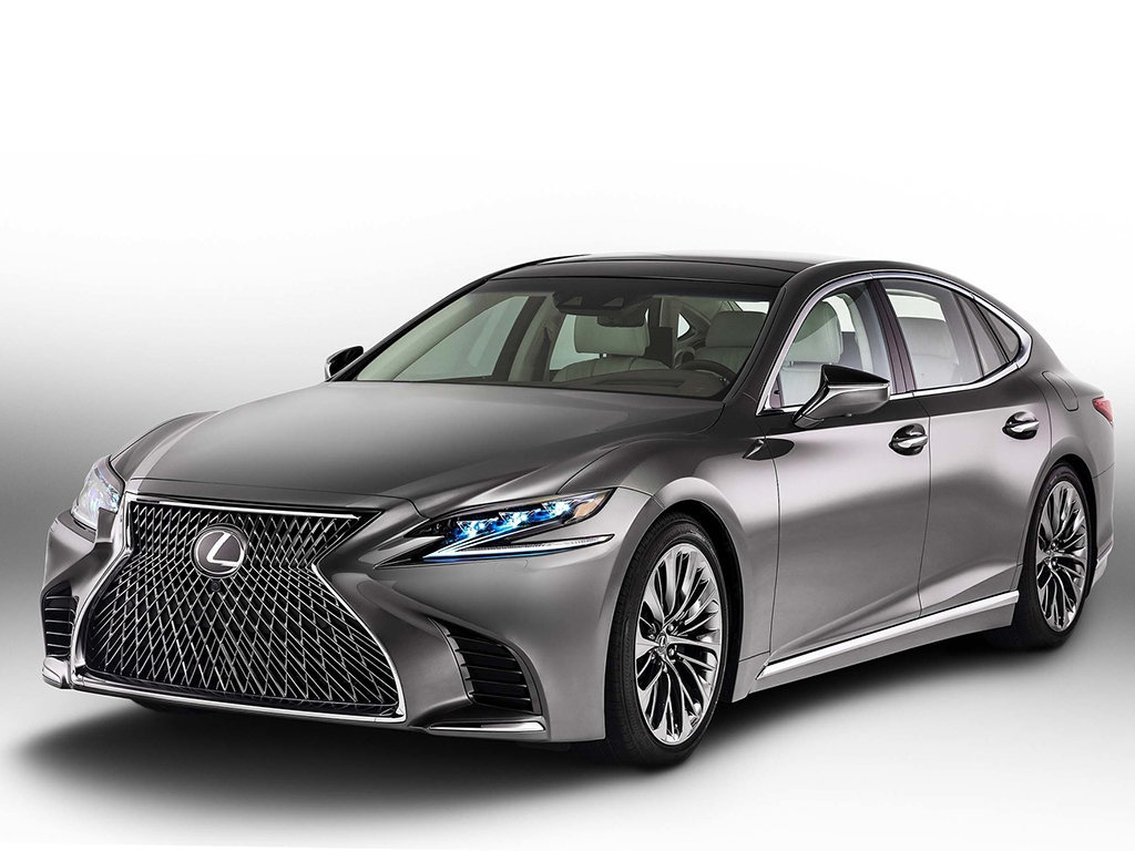 2018 Lexus LS 500h hybrid debuts