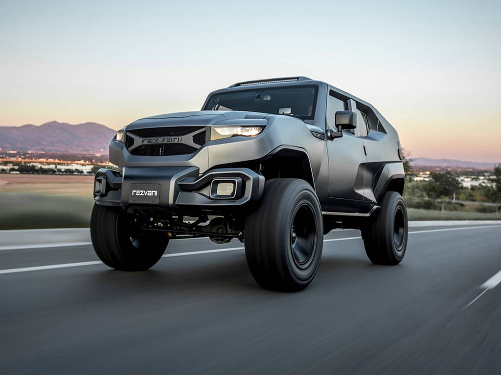 Rezvani Tank is a 500 hp military-grade SUV