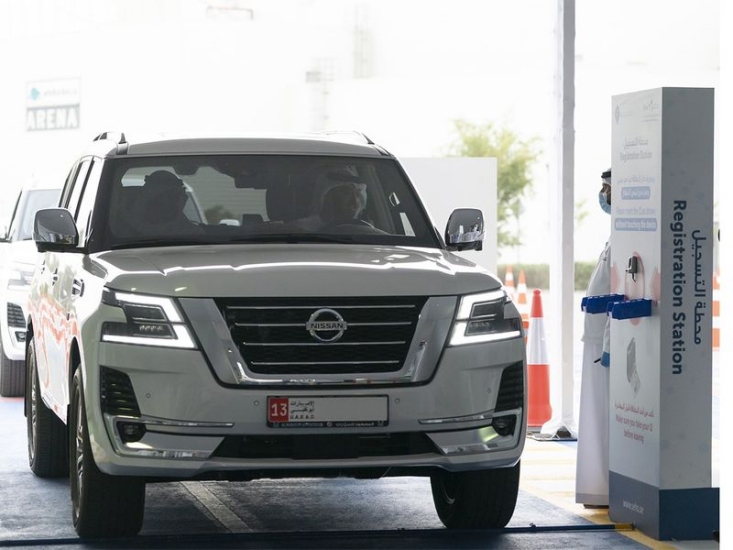 UAE sets up drive-thru coronavirus testing facility in Abu Dhabi