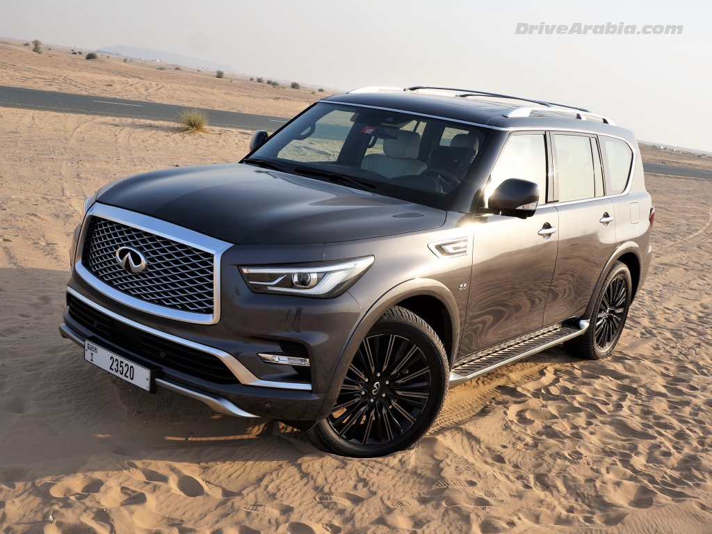 Video review: 2020 Infiniti QX80 in Dubai UAE