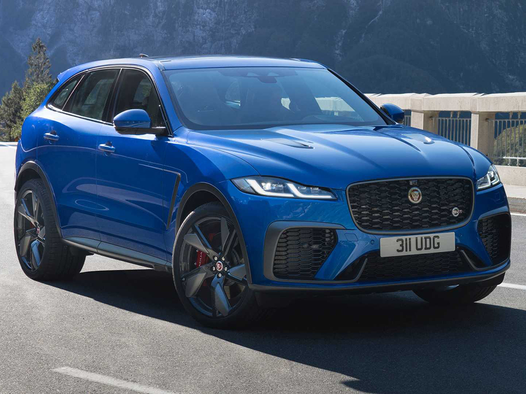 2021 Jaguar F-Pace SVR arrives with better performance