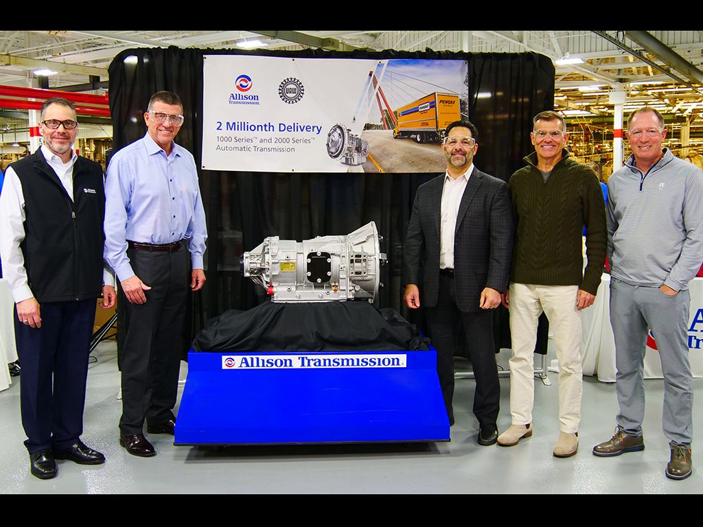 Allison Transmission Delivers 2 Millionth 1000/2000 Series Transmission