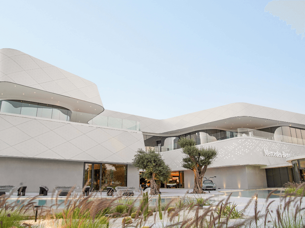 Mercedes-Benz Brand Center in Dubai x DriveArabia