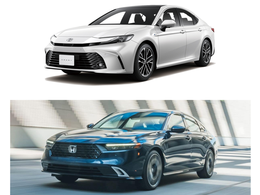 2025 Toyota Camry vs Honda Accord: comparing engine specs